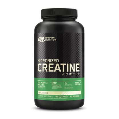 Optimum Nutrition's Micronized Creatine Powder Unflavored Keto 60 Servings