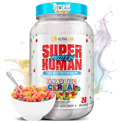ALPHA LION Superhuman Whey Protein Powder, Great Tasting Pure Whey Protein Isolate, Low Carb, Low Sugar, No Bloat Post Workout, Muscle Recovery & Growth (28 Servings, Orange Gainsicle)