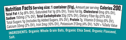 Bob's Red Mill Organic Oat Cup, Fruit & Seed, 1 cup (Pack of 12)- Non GMO, Whole Grain, Kosher