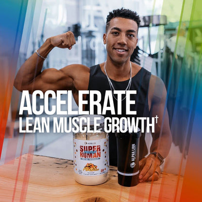 ALPHA LION Superhuman Whey Protein Powder, Great Tasting Pure Whey Protein Isolate, Low Carb, Low Sugar, No Bloat Post Workout, Muscle Recovery & Growth (28 Servings, Orange Gainsicle)