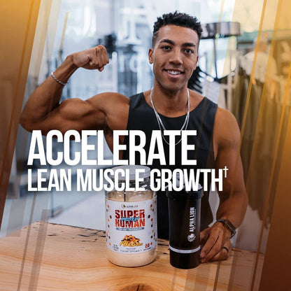 ALPHA LION Superhuman Whey Protein Powder, Great Tasting Pure Whey Protein Isolate, Low Carb, Low Sugar, No Bloat Post Workout, Muscle Recovery & Growth (28 Servings, Orange Gainsicle)