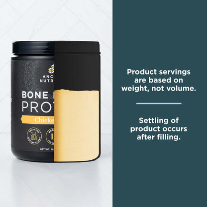 Ancient Nutrition Grass Fed, Cage Free, Bone Broth Protein Powder, 20g Protein, Hydrolyzed Collagen Peptides, Keto & Paleo Friendly, Supports Joint, Gut Health, Vanilla, 20 Servings