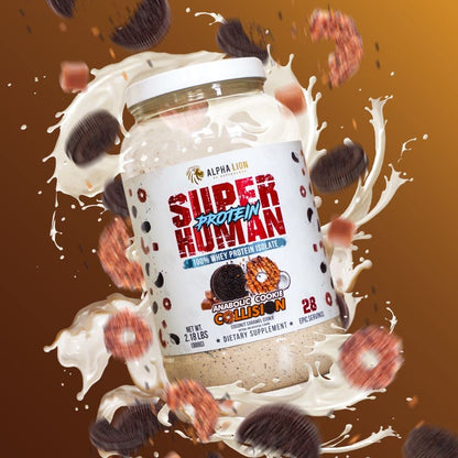ALPHA LION Superhuman Whey Protein Powder, Great Tasting Pure Whey Protein Isolate, Low Carb, Low Sugar, No Bloat Post Workout, Muscle Recovery & Growth (28 Servings, Orange Gainsicle)