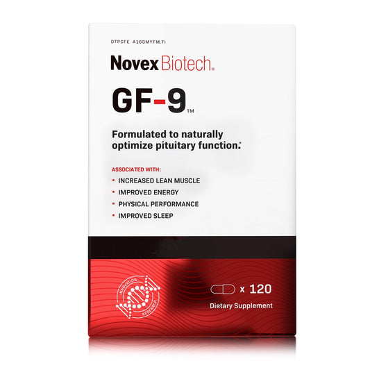 Novex Biotech Growth Factor 9 120 Capsules