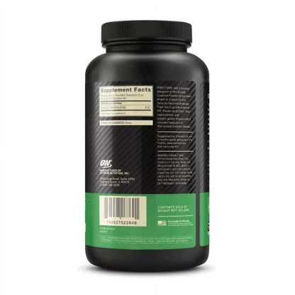 Optimum Nutrition's Micronized Creatine Powder Unflavored Keto 60 Servings