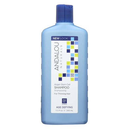 Andalou Naturals Age Defying Argan Stem Cells Shampoo 11.5 fl oz Liq