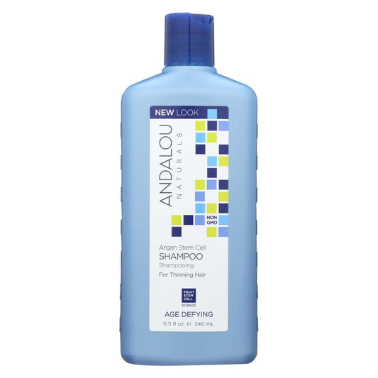 Andalou Naturals Age Defying Argan Stem Cells Shampoo 11.5 fl oz Liq