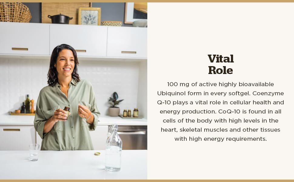 Solgar Ubiquinol 100 mg Reduced CoQ-10 50 Softgels