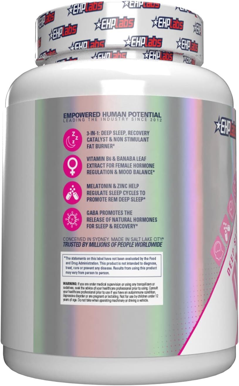 EHPlaps Oxyrem for Women Deep Sleep Fat Burner Non Stim 60 Capsules