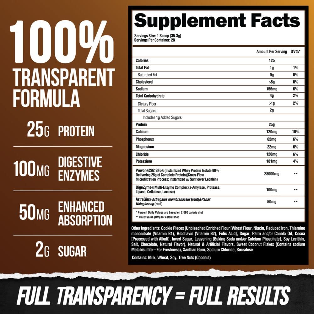ALPHA LION Superhuman Whey Protein Powder, Great Tasting Pure Whey Protein Isolate, Low Carb, Low Sugar, No Bloat Post Workout, Muscle Recovery & Growth (28 Servings, Orange Gainsicle)