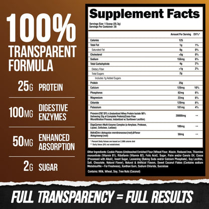 ALPHA LION Superhuman Whey Protein Powder, Great Tasting Pure Whey Protein Isolate, Low Carb, Low Sugar, No Bloat Post Workout, Muscle Recovery & Growth (28 Servings, Orange Gainsicle)