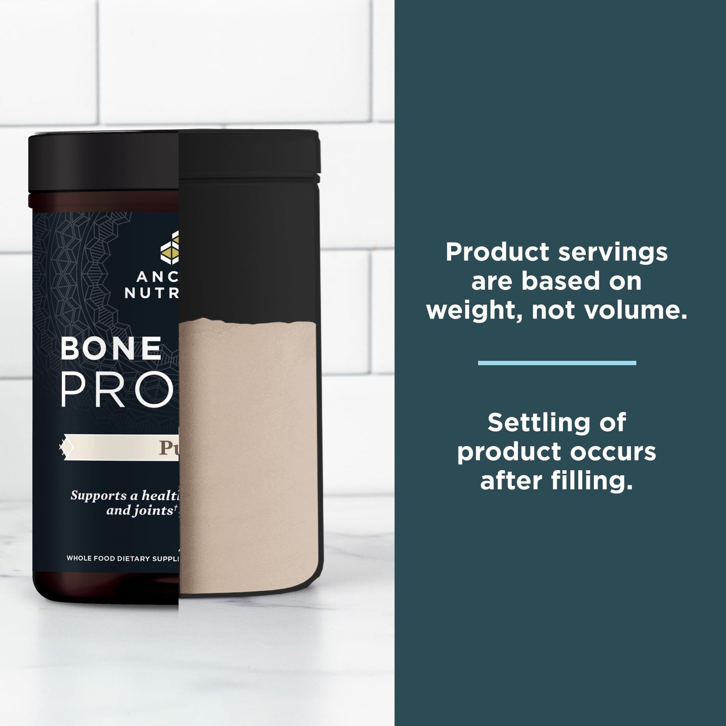 Ancient Nutrition Grass Fed, Cage Free, Bone Broth Protein Powder, 20g Protein, Hydrolyzed Collagen Peptides, Keto & Paleo Friendly, Supports Joint, Gut Health, Vanilla, 20 Servings