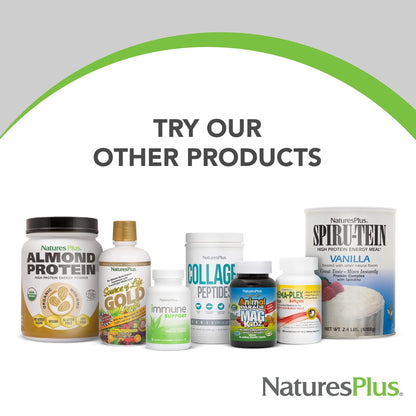 Natures Plus Source of Life Gold Multivitamin - 180 Tablets - with Vitamins D3 & B12 - Blood, Bone & Immune Support - Vegetarian & Gluten Free - 60 Servings