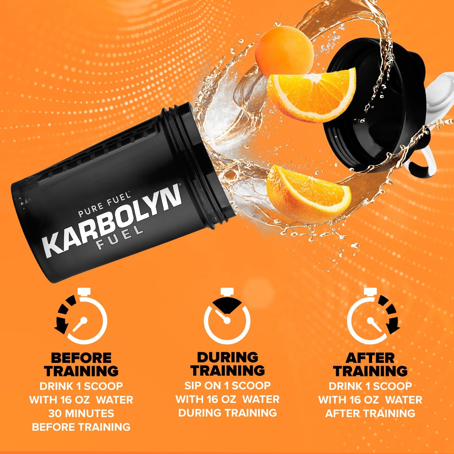 EFX Sports Karbolyn Fuel | Fast-Absorbing Carbohydrate Powder | Carb Load, Sustained Energy, Quick Recovery | Stimulant Free | 39 Servings (Neutral)