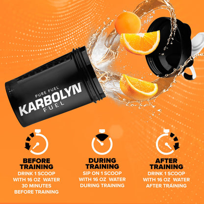 EFX Sports Karbolyn Fuel | Fast-Absorbing Carbohydrate Powder | Carb Load, Sustained Energy, Quick Recovery | Stimulant Free | 39 Servings (Neutral)