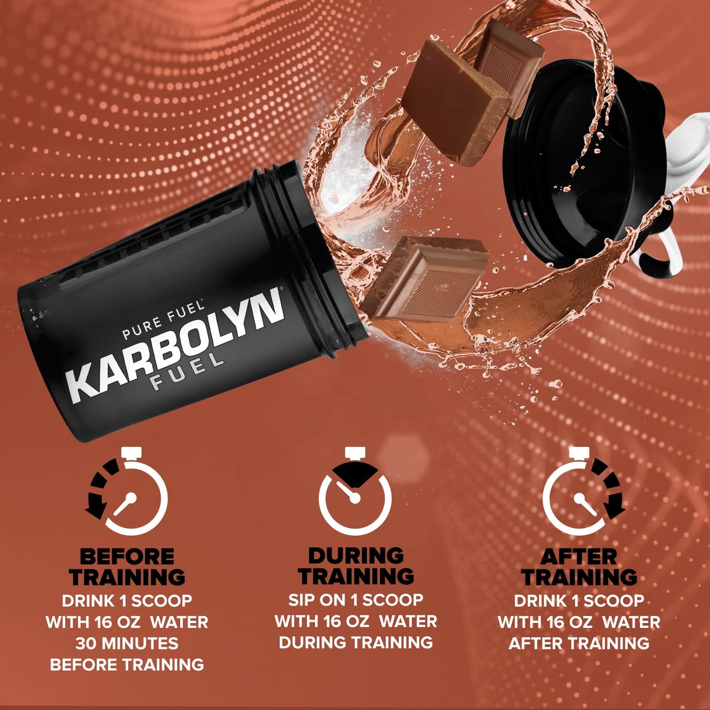 EFX Sports Karbolyn Fuel | Fast-Absorbing Carbohydrate Powder | Carb Load, Sustained Energy, Quick Recovery | Stimulant Free | 39 Servings (Neutral)