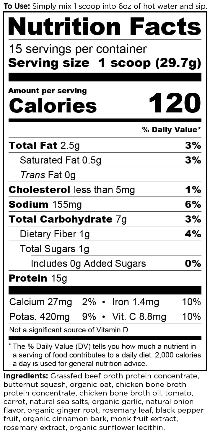 Ancient Nutrition Grass Fed, Cage Free, Bone Broth Protein Powder, 20g Protein, Hydrolyzed Collagen Peptides, Keto & Paleo Friendly, Supports Joint, Gut Health, Vanilla, 20 Servings