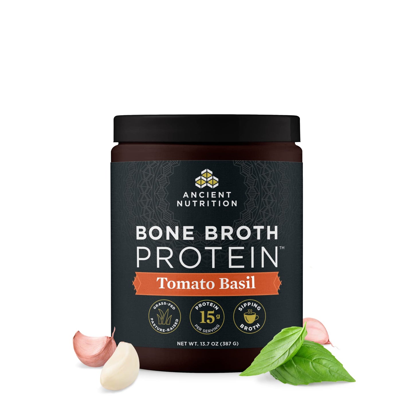 Ancient Nutrition Grass Fed, Cage Free, Bone Broth Protein Powder, 20g Protein, Hydrolyzed Collagen Peptides, Keto & Paleo Friendly, Supports Joint, Gut Health, Vanilla, 20 Servings