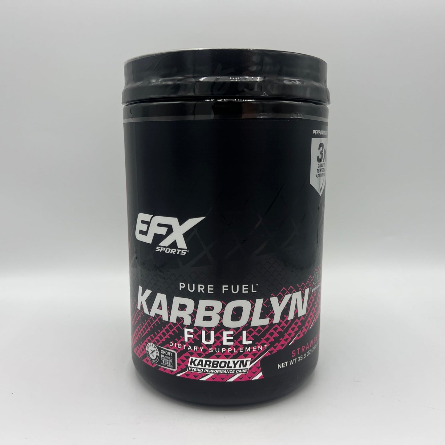 EFX Sports Karbolyn Fuel | Fast-Absorbing Carbohydrate Powder | Carb Load, Sustained Energy, Quick Recovery | Stimulant Free | 39 Servings (Neutral)