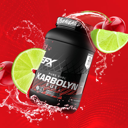 EFX Sports Karbolyn Fuel | Fast-Absorbing Carbohydrate Powder | Carb Load, Sustained Energy, Quick Recovery | Stimulant Free | 39 Servings (Neutral)