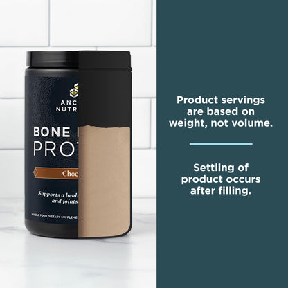 Ancient Nutrition Grass Fed, Cage Free, Bone Broth Protein Powder, 20g Protein, Hydrolyzed Collagen Peptides, Keto & Paleo Friendly, Supports Joint, Gut Health, Vanilla, 20 Servings