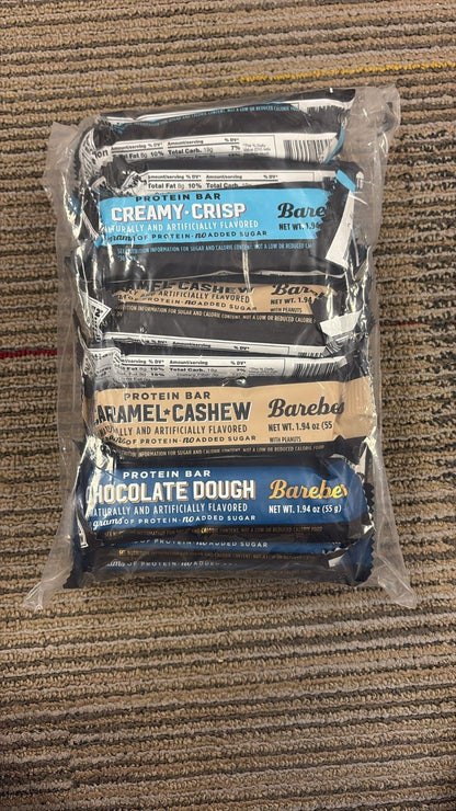 Barebells Mixed 3 Favorite Flavor Bars–24 Bars,No Retail Box,Secure & Authentic