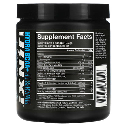 JNX Sports® The Jinx Hydra BCAA+ Hydration + Electrolytes & Immunity Boost Blue