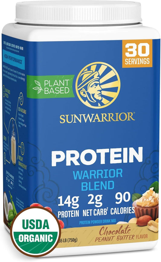 Sunwarrior Vegan Protein Chocolate Peanut Butter- 750g