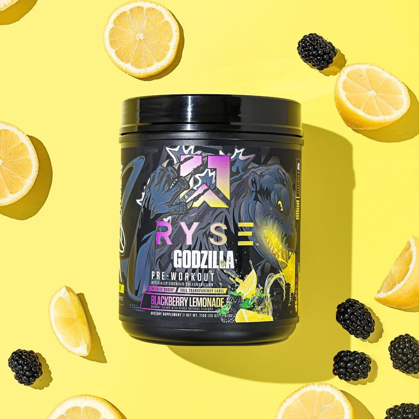 Godzilla, Pre-Workout, Blackberry Lemonade, 1.6 lbs ( Pack of 2 )