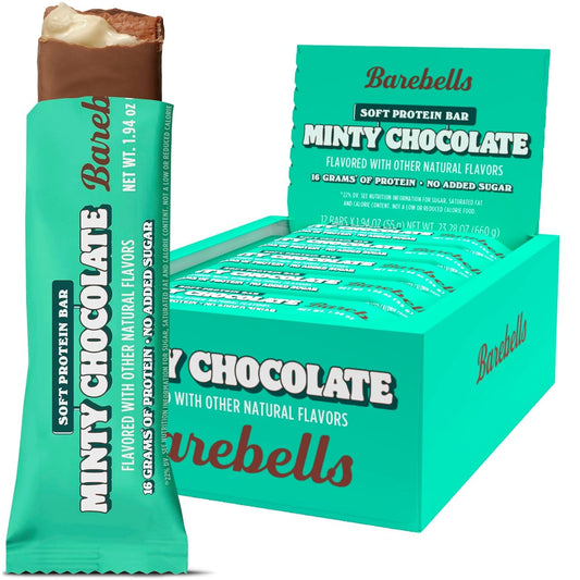 Barebells Soft Protein Bar Minty Chocolate 12 bars