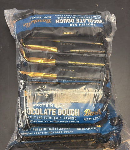 Barebells Chocolate Dough – 24 Bars, No Retail Box, Secure & Authentic