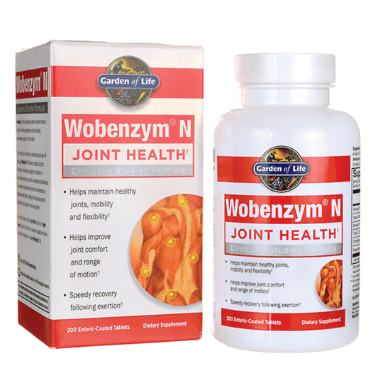 Garden of Life Wobenzym N 200 Tablets - Best Used By 01/2025