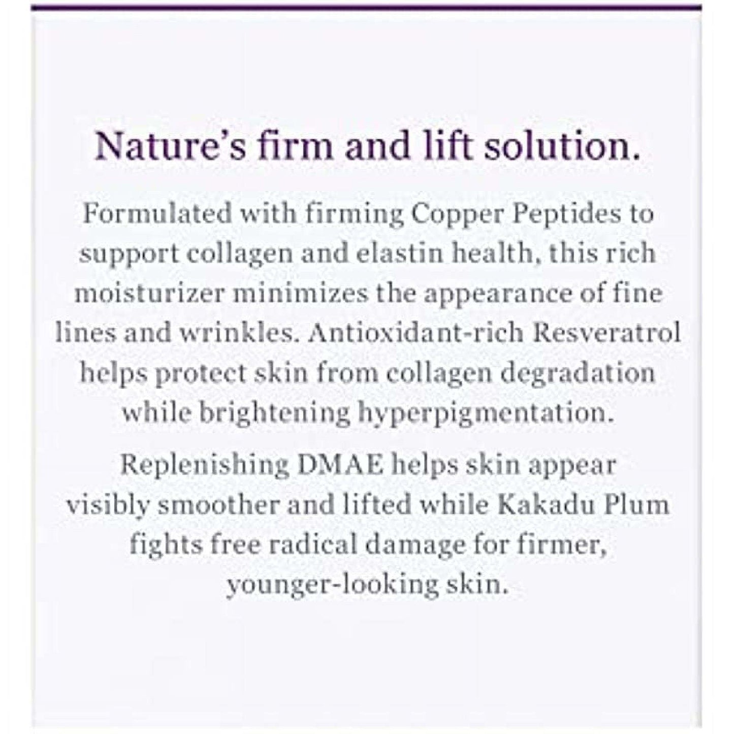 DERMA E Ultra Lift Firming DMAE Moisturizer 2oz