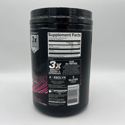 EFX Sports Karbolyn Fuel | Fast-Absorbing Carbohydrate Powder | Carb Load, Sustained Energy, Quick Recovery | Stimulant Free | 39 Servings (Neutral)