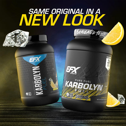 EFX Sports Karbolyn Fuel | Fast-Absorbing Carbohydrate Powder | Carb Load, Sustained Energy, Quick Recovery | Stimulant Free | 39 Servings (Neutral)