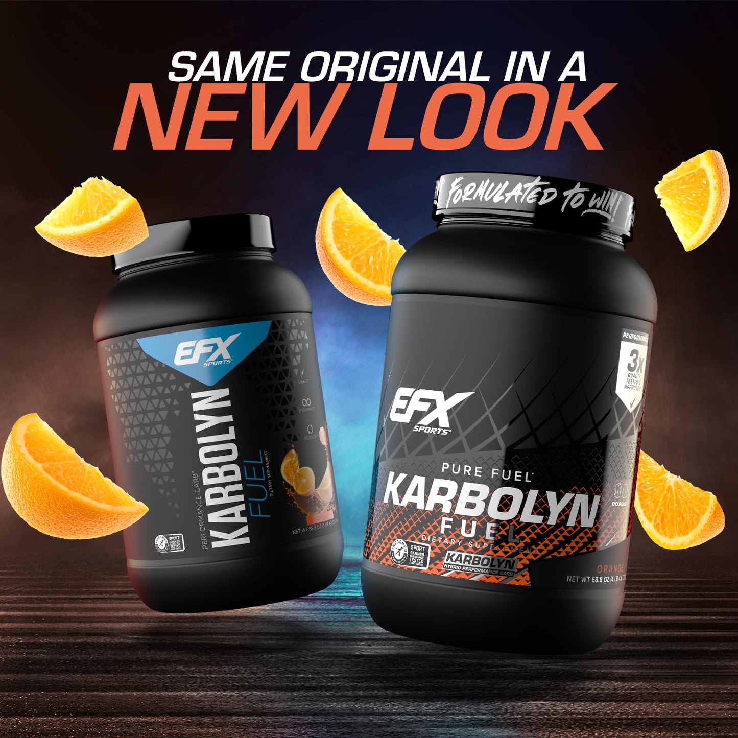 EFX Sports Karbolyn Fuel | Fast-Absorbing Carbohydrate Powder | Carb Load, Sustained Energy, Quick Recovery | Stimulant Free | 39 Servings (Neutral)