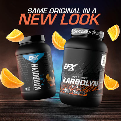 EFX Sports Karbolyn Fuel | Fast-Absorbing Carbohydrate Powder | Carb Load, Sustained Energy, Quick Recovery | Stimulant Free | 39 Servings (Neutral)