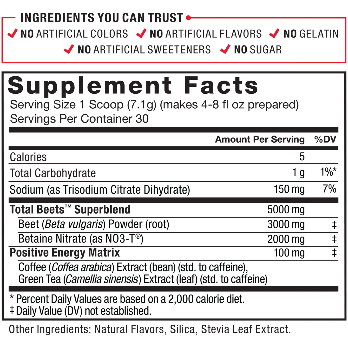 Force Factor Total Beets Ultimate Heart Health Blood Pressure Support with CoQ10, Beet Root Powder, Grape Seed Extract, Blood Pressure Supplement for Circulation, Black Cherry, 30 Servings