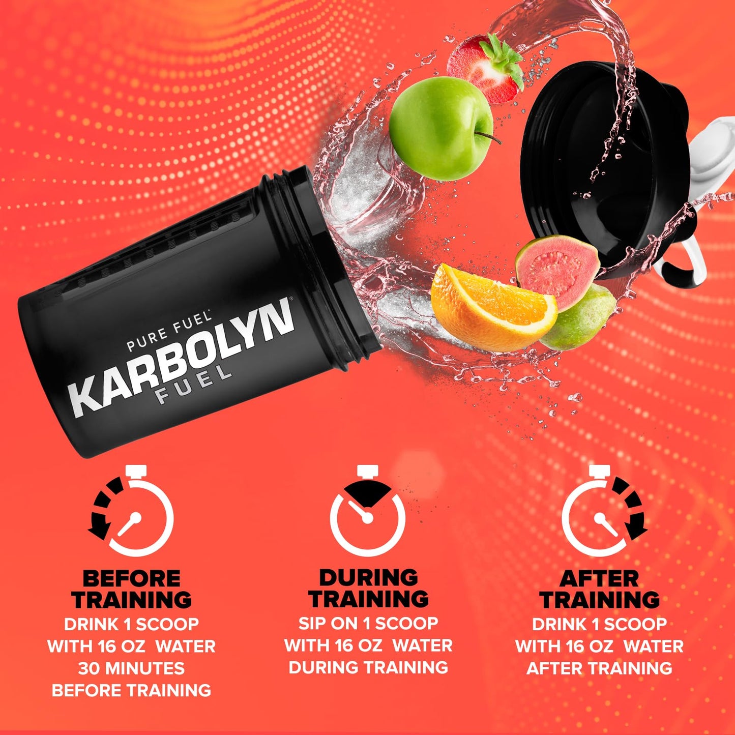 EFX Sports Karbolyn Fuel | Fast-Absorbing Carbohydrate Powder | Carb Load, Sustained Energy, Quick Recovery | Stimulant Free | 39 Servings (Neutral)