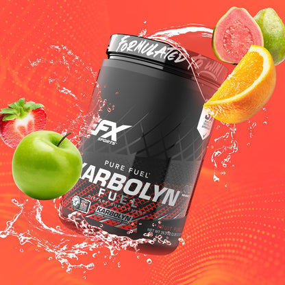 EFX Sports Karbolyn Fuel | Fast-Absorbing Carbohydrate Powder | Carb Load, Sustained Energy, Quick Recovery | Stimulant Free | 39 Servings (Neutral)