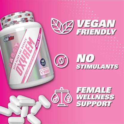 EHPlaps Oxyrem for Women Deep Sleep Fat Burner Non Stim 60 Capsules