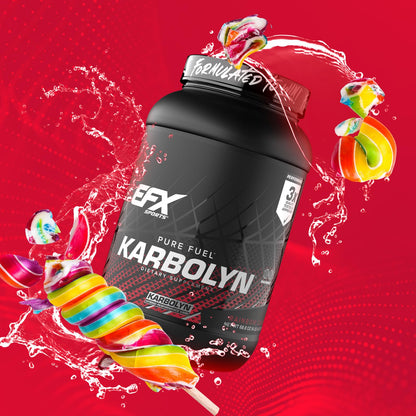 EFX Sports Karbolyn Fuel | Fast-Absorbing Carbohydrate Powder | Carb Load, Sustained Energy, Quick Recovery | Stimulant Free | 39 Servings (Neutral)