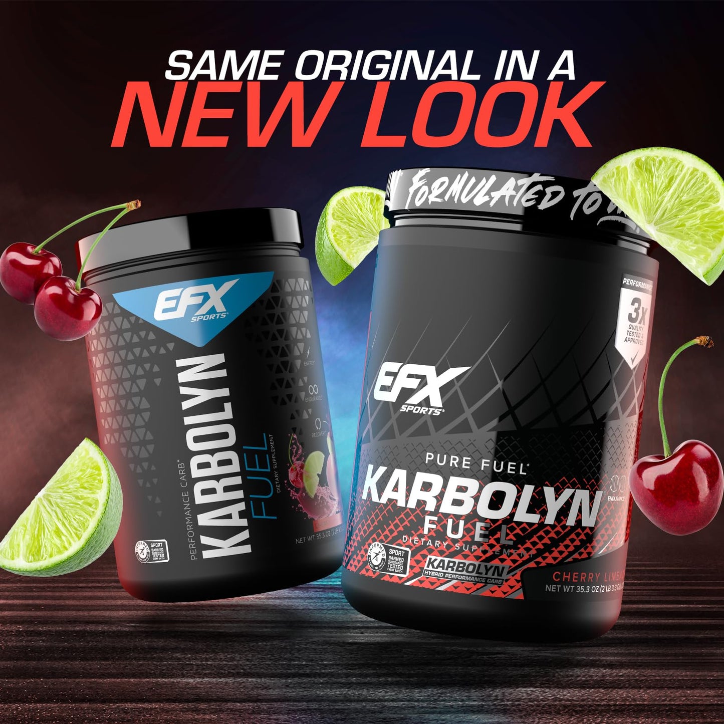 EFX Sports Karbolyn Fuel | Fast-Absorbing Carbohydrate Powder | Carb Load, Sustained Energy, Quick Recovery | Stimulant Free | 39 Servings (Neutral)