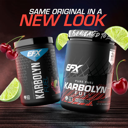 EFX Sports Karbolyn Fuel | Fast-Absorbing Carbohydrate Powder | Carb Load, Sustained Energy, Quick Recovery | Stimulant Free | 39 Servings (Neutral)