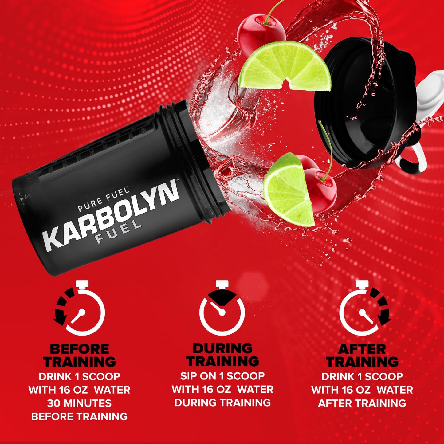 EFX Sports Karbolyn Fuel | Fast-Absorbing Carbohydrate Powder | Carb Load, Sustained Energy, Quick Recovery | Stimulant Free | 39 Servings (Neutral)