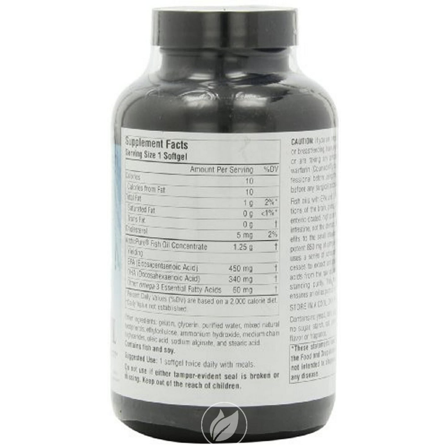 Arctic Pure, Ultra Potency, Omega-3 Fish Oil, 850 mg, 120 Softgels