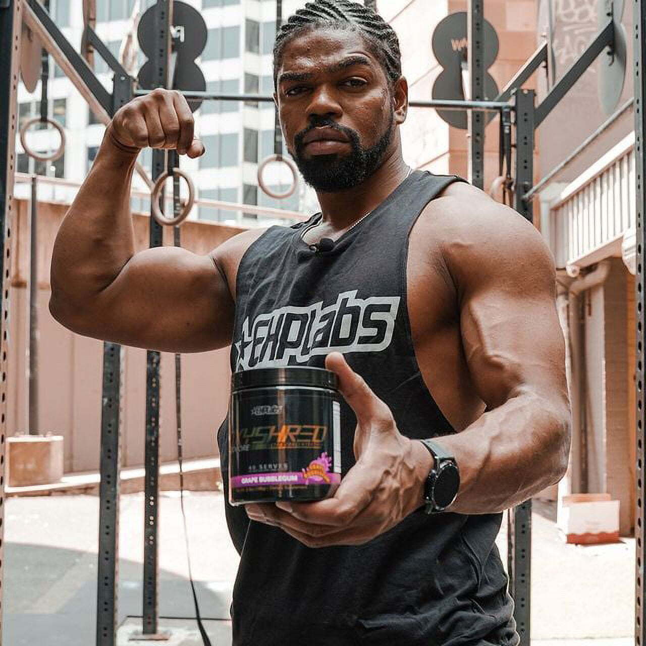 EHPlabs OxyShred Hardcore Pre Workout Powder - Cali Cola, 40 Servings
