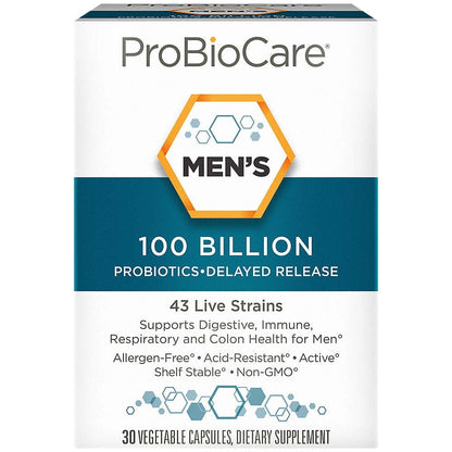 Probiotic for Men 100 Billion CFUs Supports (30 ct) Exp.Dt:08-2024
