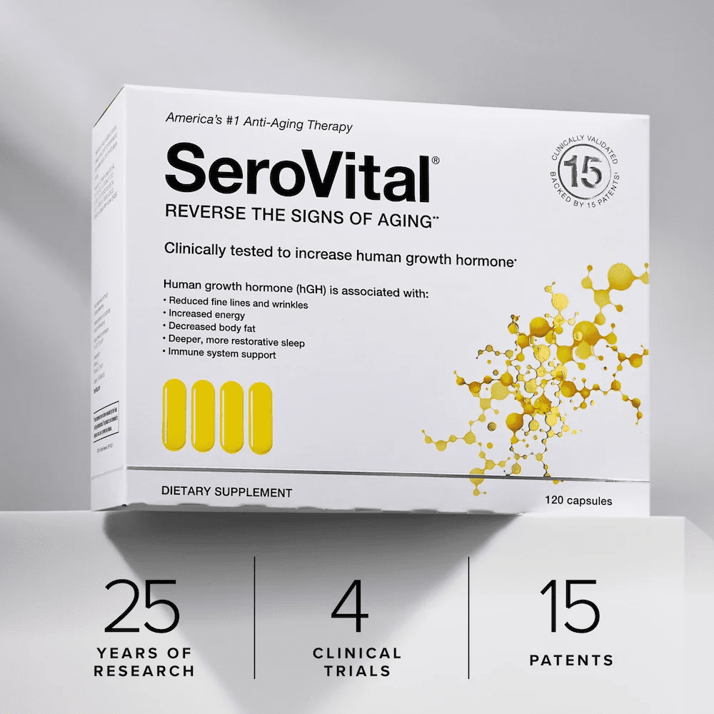 SeroVital Age Renewal Complex - Reverse the Signs of Aging - 120 ct - 30 Day Supply