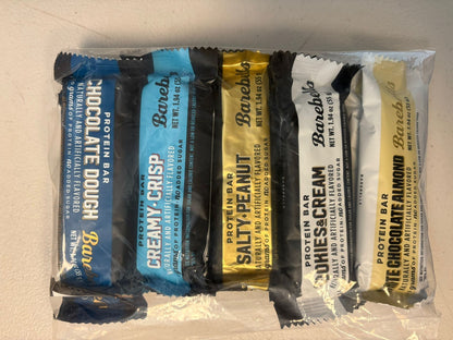 Barebells Mixed 5 Favorite Flavor Bars–20 Bars,No Retail Box,Secure & Authentic